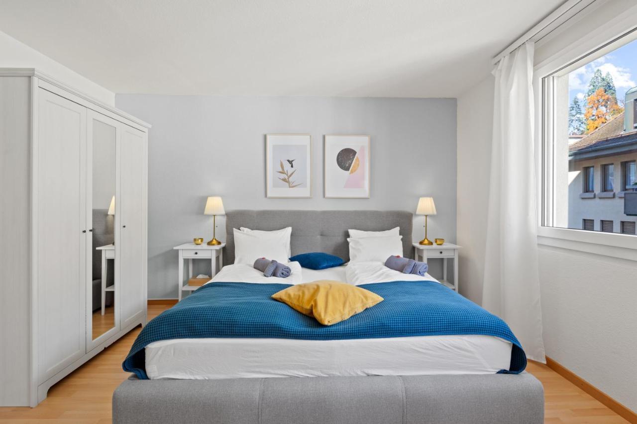 Bright, Central & Modern Apartment لوسرن المظهر الخارجي الصورة